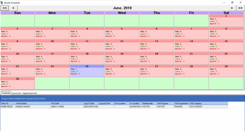 VMS-Month-Schedule